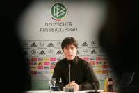 Fussball Pressekoferenz der deutschen Nationalmannschaft