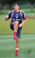 Fussball 1. Bundesliga: Training beim FC Bayern Muenchen