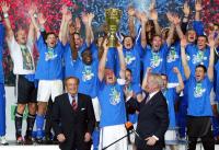 DFB-Pokalfinale: Schalke 04 - Bayer 04 Leverkusen, Jubel
