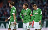 Fussball, 1. Bundesliga  Saison 2014/2015: SV Werder Bremen - VfL Wolfsburg