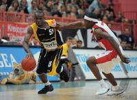 Basketball 1. Bundesliga  08/09  Walter Tigers Tuebingen  -  Paderborn Baskets