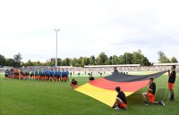 Fussball Europameisterschaft U 19 2016: Oesterreich - Deutschland