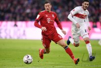 Fussball 1. Bundesliga Saison 18/19: FC Bayern Muenchen - VfB Stuttgart