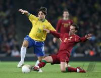 Fussball International Testspiel  Brasilien - Portugal