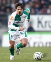 Fussball 1. Bundesliga: Bremen, DIEGO Einzelakltion
