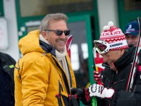 Ski Alpin WM 2013: Schauspieler Kevin Costner (USA)