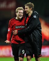 Fussball 1. Bundesliga Saison 12/13: SV Werder Bremen - Bayer 04 Leverkusen