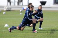 Fussball 1. Bundesliga : Training beim FC Bayern Muenchen