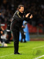 FUSSBALL SERIE A:  Trainer Massimilliano Allegri (AC Mailand)