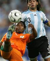 Fussball WM 2006: Argentinien - Elfenbeinkueste