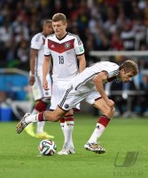 FUSSBALL WM 2014, ACHTELFINALE: Deutschland - Algerien