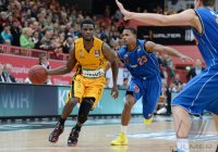 Basketball 1. Bundesliga 13/14:  Walter Tigers Tuebingen - Mitteldeutscher BC
