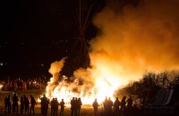 Nikolausfeuer, Hirrlingen (Kreis Tuebingen)