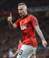 Fussball International CHL Saison 13/14: Manchester United FC - FC Bayern Muenchen