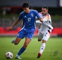 Fussball U20 Test -Laenderspiel  in Reutlingen  09.09.2025 
Deutschland - Italien