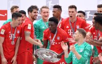 Fussball 1. Bundesliga Saison 18/19: Meister FC Bayern Muenchen