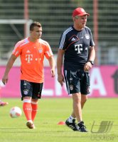 Fussball 1. Bundesliga 12/13: Training beim FC Bayern Muenchen