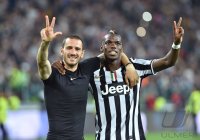 FUSSBALL SERIE A 2013/2014: JUBEL Juventus Turin