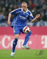 Fussball 1. Bundesliga: Schalke, PANDER Einzelaktion