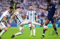 FUSSBALL WM 2022 Finale: Argentinien - Frankreich