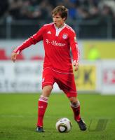 FUSSBALL, 1. BUNDESLIGA, 21. Spieltag: Bayern, BADSTUBER Einzelaktion