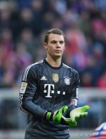 Fussball 1. Bundesliga Saison 14/15: Torwart Manuel Neuer (FC Bayern Muenchen)