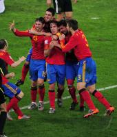 FUSSBALL WM 2010  HALBFINALE: Deutschland - Spanien