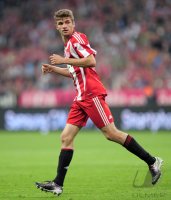 Fussball 1. Bundesliga  Saison 2010/2011: Thomas Mueller (FC Bayern Muenchen)