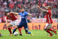 Fussball 1. Bundesliga Saison 16/17: FC Bayern Muenchen - FC Schalke 04