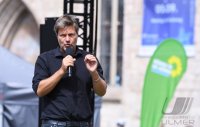 Politik, Wahlkampf Buendnis 90/Die Gruenen: Gruenen Bundesvorsitzender Robert Habeck