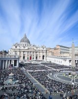 Palmsonntag auf dem Petersplatz