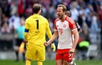 Fussball 1. Bundesliga 23/24: FC Bayern Muenchen - Eintracht Frankfurt