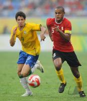 FUSSBALL  Olympia 2008   Vorrunde  Maenner   Brasilien - Belgien