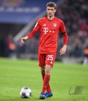 Fussball 1. Bundesliga Saison 19/20: FC Bayern Muenchen -  FC Schalke 04