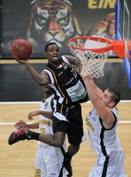 Basketball 1. Bundesliga  11/12:  Walter Tigers Tuebingen - ENBW Ludwigsburg