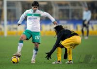 Fussball DFB Pokal  Achtelfinale 08/09   Borussia Dortmund - Werder Bremen