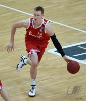 Basketball 1. Bundesliga 14/15 Hauptrunde:  Walter Tigers Tuebingen - FC Bayern Muenchen