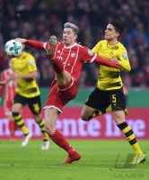 Fussball DFB Pokal Achtelfinale 17/18: FC Bayern Muenchen - Borussia Dortmund