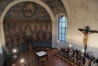 Fuehrung durch die  Kapelle des Priesterseminar in Rottenburg