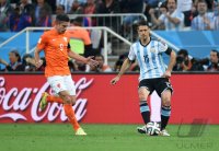 FUSSBALL WM 2014, HALBFINALE: Niederlande - Argentinien