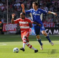 FUSSBALL 1. BUNDESLIGA: Bayern Muenchen - Schalke