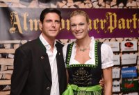 Maria HOEFL-RIESCH mit ihrem Mann Marcus HOEFL