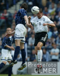FUSSBALL Schottland -Deutschland  Spielsezene