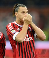 FUSSBALL SERIE A:  Zlatan Ibrahimovic (AC Mailand)