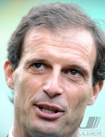 FUSSBALL SERIE A:  Trainer Massimilliano Allegri (AC Mailand)