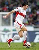 Fussball 1. Bundesliga: Stuttgart, GOMEZ Einzelaktion