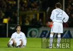 Fussball DFB-Pokal: Aachen - Muenchen, BALLACK und HARGRAVES enttaeuscht