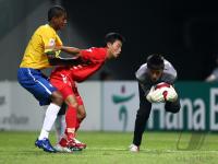 Fussball International  U 17 Weltmeisterschaft Brasilien - NordkoreaBrazil vs. Korea PDR