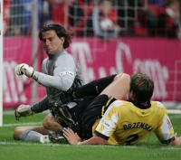 Fussball 1. Bundesliga 06/07  FC Bayern Muenchen - BVB Borussia Dortmund