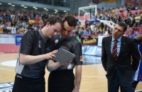 Basketball 1. Bundesliga 15/16 Hauptrunde: Walter Tigers Tuebingen - Mitteldeutscher BC